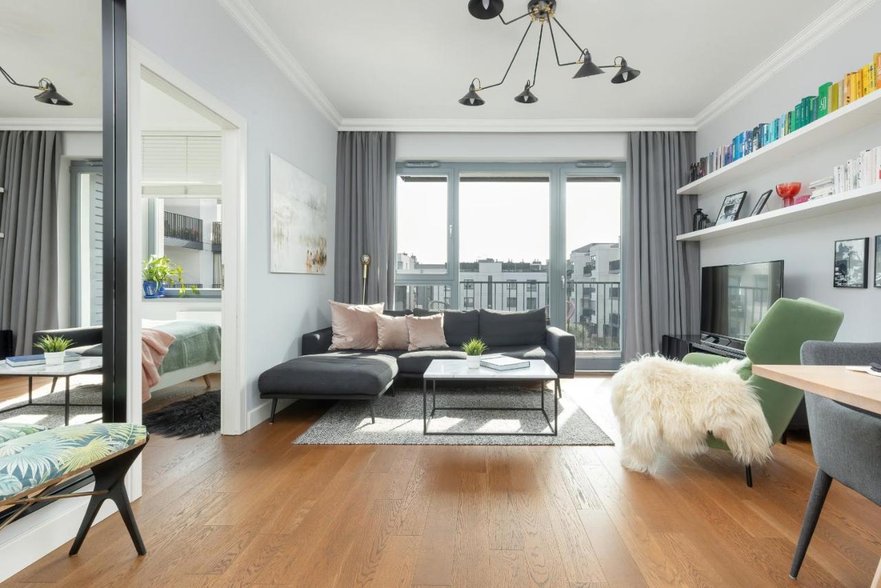 Cozy Apartment Gieysztora Wilanow By Noclegi Renters Warsaw Exterior photo